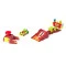 Игровой набор T-RACERS – прыжок орла (машинка-конструктор, гонщик, аксесс.), арт. PTRSD014IN01