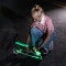 Самокат MICRO Sprite Glow LED Art Collection КОСМОС до 100 кг 2 колеса свет, арт. SA0299