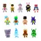 Коллекционная фигурка-сюрприз STUMBLE GUYS W2 (5 см, в дисплее), арт. SG-30006