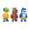 Набор коллекц. фигурок STUMBLE GUYS - МЕГАЛОДОН, МИСТЕР СТАМБЛ, КАПИБАРА (3 фигурки, 6 cm), унисекс, sg2020-1