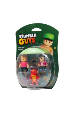 Набір колекційних фігурок Stumble Guys Оператор Джина, Дракон інферно, Міс Стамбл 3 шт 6 см, арт. SG2020-3