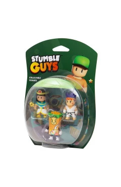 Набір колекційних фігурок Stumble Guys Сенсей Фаерфіст, Клеопатра, Кіллер 6 см 3 шт, арт. SG2020-4