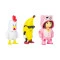 Набор коллекц. фигурок STUMBLE GUYS - цыпленок, банан, мяумер (3 фигурки, 6 cm), арт. SG2020-6