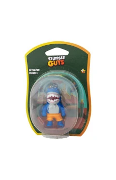 Коллекционная фигурка STUMBLE GUYS - мегалодон (с кольцом), арт. SG8010-6