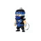 Коллекционная фигурка STUMBLE GUYS - ниндзя кай (с кольцом), арт. SG8010-9
