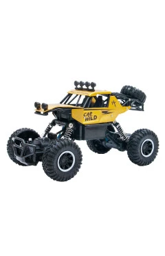 Автомобиль OFF-ROAD CRAWLER р/у CAR VS WILD золотой аккумулятор 3,6V метал корпус 1:20, арт. SL-109AG
