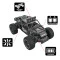 Автомобіль OFF-ROAD CRAWLER RACE р/у 1:14 матовий чорний метал 6V акум бавовна, арт. SL-309RHMBl
