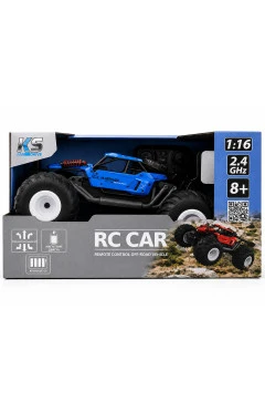 Автомобиль OFF-ROAD на р/у – STRONG POWER (синий, 1:16, 2.4 ГГц, аккумулятор 3,7 V), арт. SL-8423ARBl