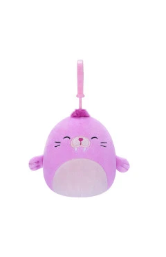 М’яка іграшка на кліпсі SQUISHMALLOWS – морж Пепе (9 cm), арт. SQCP00150