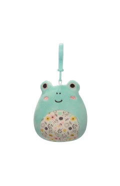 М’яка іграшка на кліпсі SQUISHMALLOWS - жабка фрід (9 cm), арт. SQCP00179