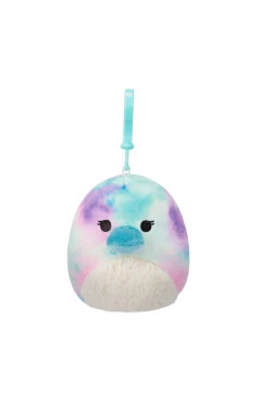 М'яка іграшка на кліпсі SQUISHMALLOWS – качкодзьоб бриндал (9 cm), арт. SQCP00215