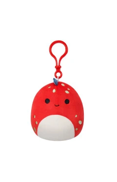М’яка іграшка на кліпсі SQUISHMALLOWS – динозавр долан (9 cm), арт. SQCP00218