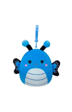 М’яка іграшка на кліпсі SQUISHMALLOWS – метелик вейверлі (9 cm), арт. SQCP00220