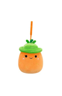М’яка іграшка на кліпсі SQUISHMALLOWS – морква кароліна (9 cm), арт. SQCP00462