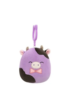 М'яка іграшка на кліпсі SQUISHMALLOWS – корівка алекси (9 cm), арт. SQCP00463