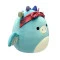 М’яка іграшка SQUISHMALLOWS – дракон у бандані (19 cm), арт. SQCR04125
