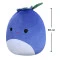 М’яка іграшка SQUISHMALLOWS – чорниця blubie (30 cm), арт. SQCR04144