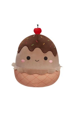 М’яка іграшка SQUISHMALLOWS – шоколадне морозиво (30 cm), арт. SQCR04146
