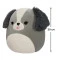 М’яка іграшка SQUISHMALLOWS – ши-тцу малу (30 cm), арт. SQCR04154