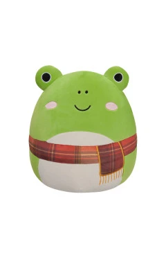Мягкая игрушка SQUISHMALLOWS – жаба венди в шарфе (30 cm), арт. SQCR04157