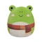 Мягкая игрушка SQUISHMALLOWS – жаба венди в шарфе (30 cm), арт. SQCR04157