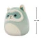 М’яка іграшка SQUISHMALLOWS – хорек Хемкі (19 cm), арт. SQCR05403
