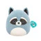 Мягкая игрушка SQUISHMALLOWS – енот роккі (19 cm), арт. SQCR05407