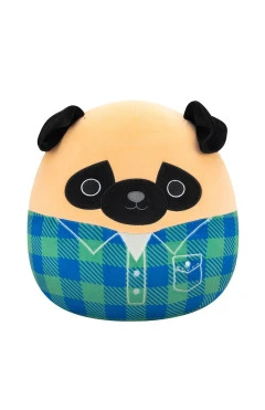 Мягкая игрушка SQUISHMALLOWS – мопс принц (30 cm), арт. SQCR06622
