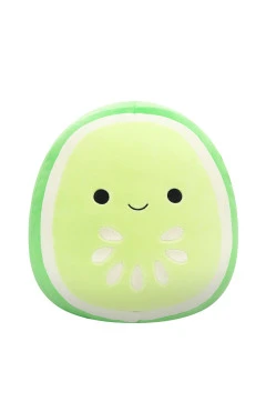 Мягкая игрушка SQUISHMALLOWS – огурец Кармайкл (30 cm), арт. SQCR06626