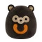 М’яка іграшка SQUISHMALLOWS – бурий ведмідь МАЛЬТИЗ (30 cm), арт. SQCR06671