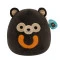 М’яка іграшка SQUISHMALLOWS – бурий ведмідь МАЛЬТИЗ (30 cm), арт. SQCR06671