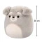 Мягкая игрушка SQUISHMALLOWS – шнауцер Шон (30 cm), арт. SQCR06682