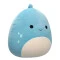 Мягкая игрушка SQUISHMALLOWS – синий динозавр (40 cm), арт. SQCR07049