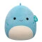 Мягкая игрушка SQUISHMALLOWS – синий динозавр (40 cm), арт. SQCR07049