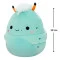М’яка іграшка SQUISHMALLOWS – рогата гусениця Ольті (19 см), арт. SQCR07941