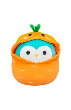М’яка іграшка SQUISHMALLOWS - сова Вінстон (30 cm, в одежі), арт. SQER00929