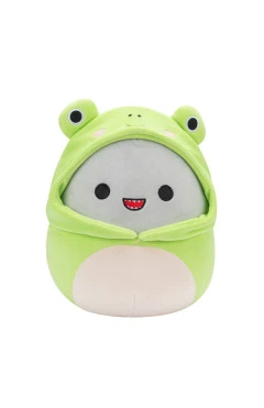 М'яка іграшка SQUISHMALLOWS - акула гордон (30 cm, в одязі), арт. SQER00932