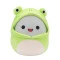 М'яка іграшка SQUISHMALLOWS - акула гордон (30 cm, в одязі), арт. SQER00932