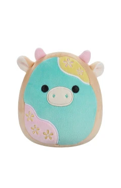 М’яка іграшка SQUISHMALLOWS - пастельна корівка (13 cm), арт. SQER01183