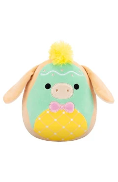 Мягкая игрушка SQUISHMALLOWS - пастельный ослик (19 cm), арт. SQER01205
