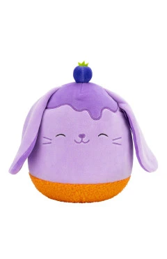 М'яка іграшка SQUISHMALLOWS - чорничний кролик (19 cm), арт. SQER01208