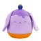 Мягкая игрушка SQUISHMALLOWS - черничный кролик (19 cm), арт. SQER01208