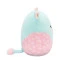 Мягкая игрушка SQUISHMALLOWS - мятная пастельная коровка (19 cm), арт. SQER01209