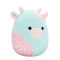 Мягкая игрушка SQUISHMALLOWS - мятная пастельная коровка (19 cm), арт. SQER01209