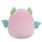 М’яка іграшка SQUISHMALLOWS - рожевий ДИНО (19 cm), арт. SQER01212