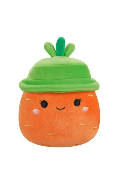 М’яка іграшка SQUISHMALLOWS - морквина кароліна в капелюсі (19 cm), арт. SQER01214