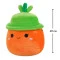 М’яка іграшка SQUISHMALLOWS - морквина кароліна в капелюсі (19 cm), арт. SQER01214