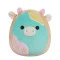 М’яка іграшка SQUISHMALLOWS - пастельна корівка (19 cm), арт. SQER01215
