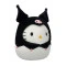 М’яка іграшка Squishmallows Хеллоу Кітті в образі Куромі 20 см, арт. SQSN00388