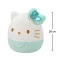 Мягкая игрушка SQUISHMALLOWS – хеллоу китти в изумрудном (20 cm), арт. SQSN00498